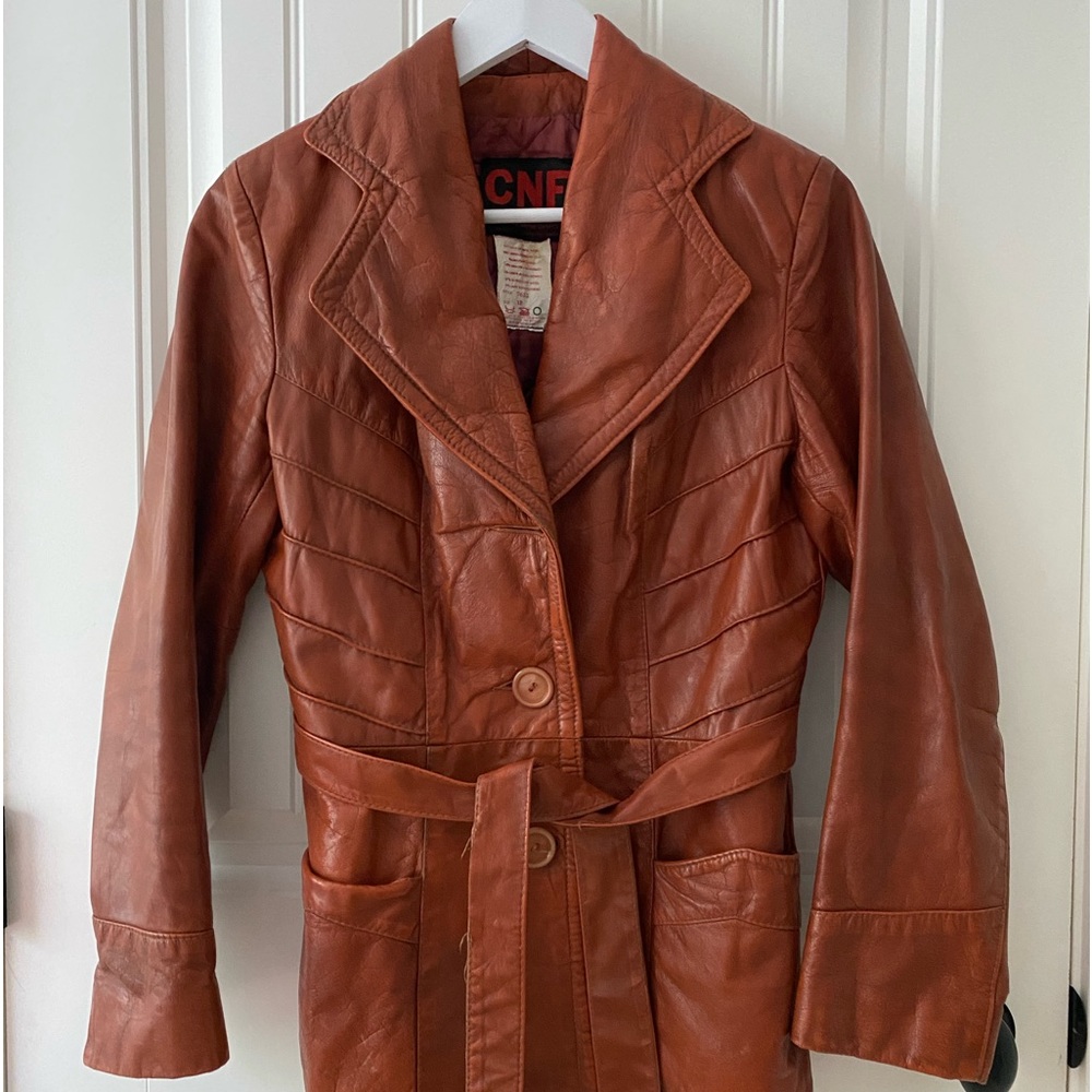 Genuine 1960’s CNF Leather Jacket